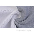 Polyester Linen Grey Integrated Sherpa Fleece